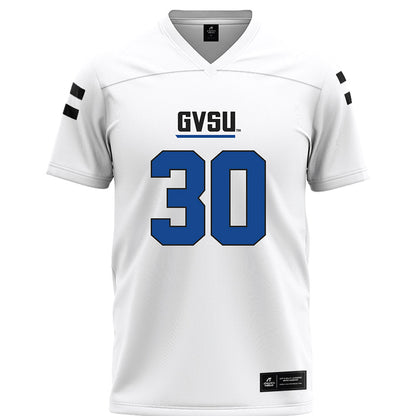Grand Valley - NCAA Football : Cameron Summerour - White Football Jersey-0
