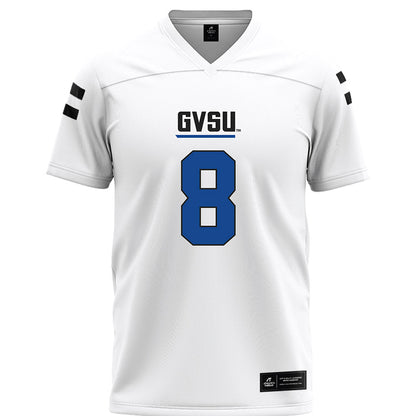 Grand Valley - NCAA Football : Kyle Nott - White Football Jersey-0