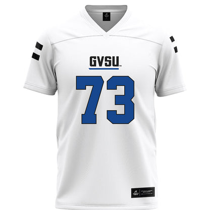 Grand Valley - NCAA Football : Barry Howard - White Football Jersey-0