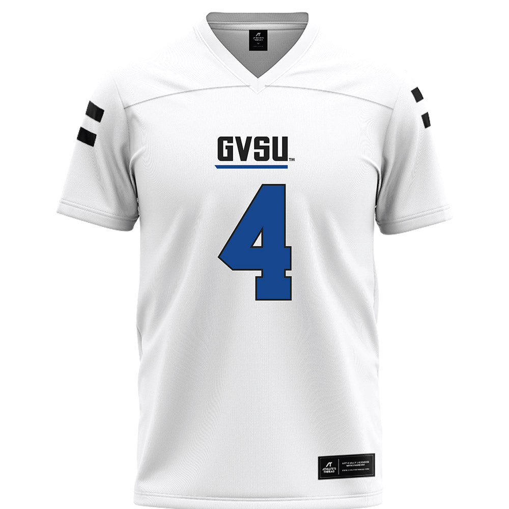 Grand Valley - NCAA Football : Kellen Russell-Dixon - White Football Jersey-0