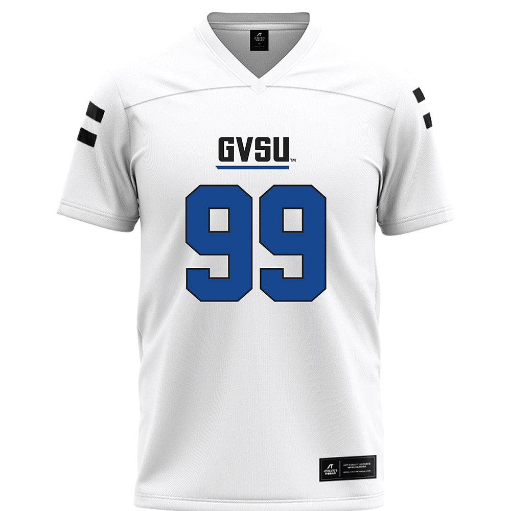 Grand Valley - NCAA Football : Tyus Jackson - White Football Jersey-0