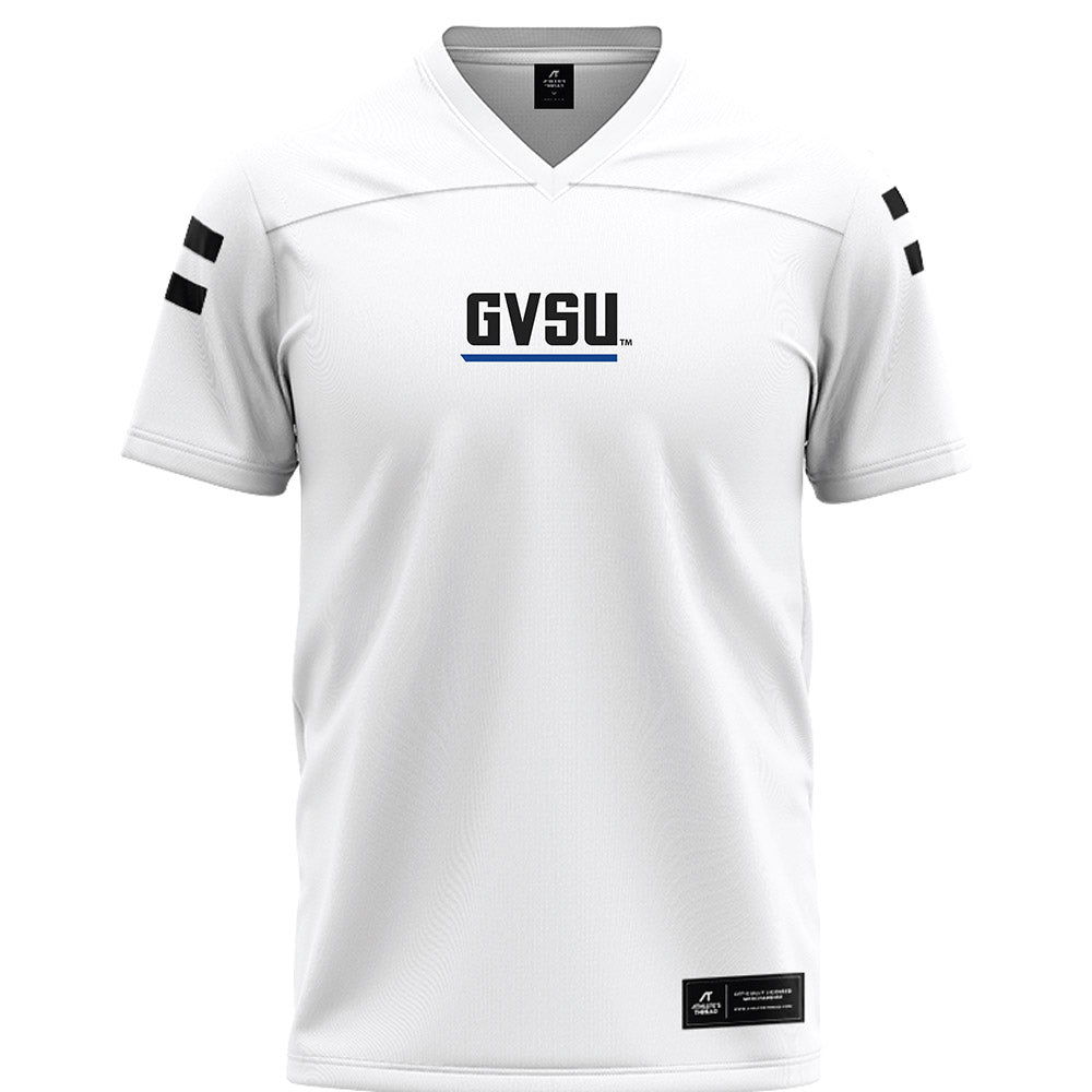 Grand Valley - NCAA Football : Miles Sharp - White Football Jersey-0