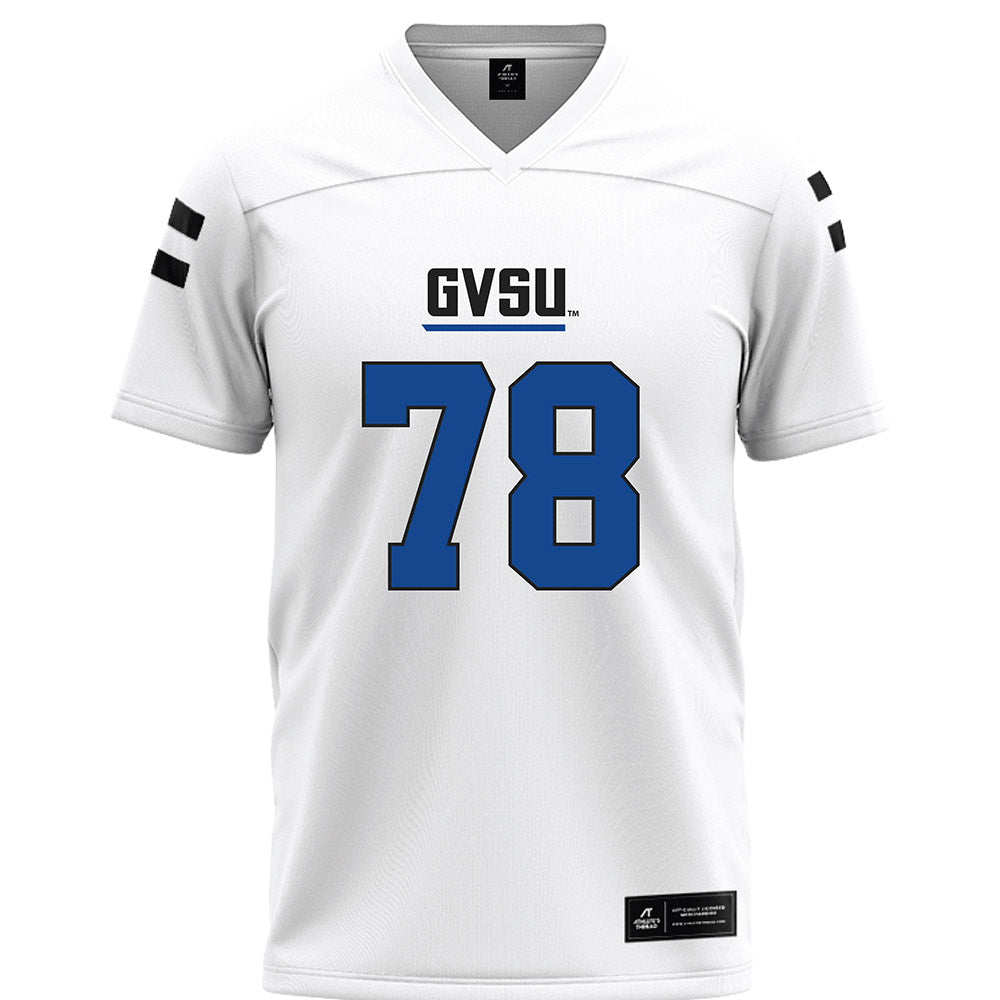 Grand Valley - NCAA Football : Noah Klein - White Football Jersey-0