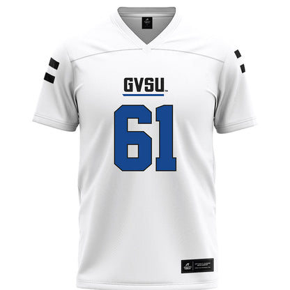 Grand Valley - NCAA Football : Cooper Pyle - White Football Jersey-0