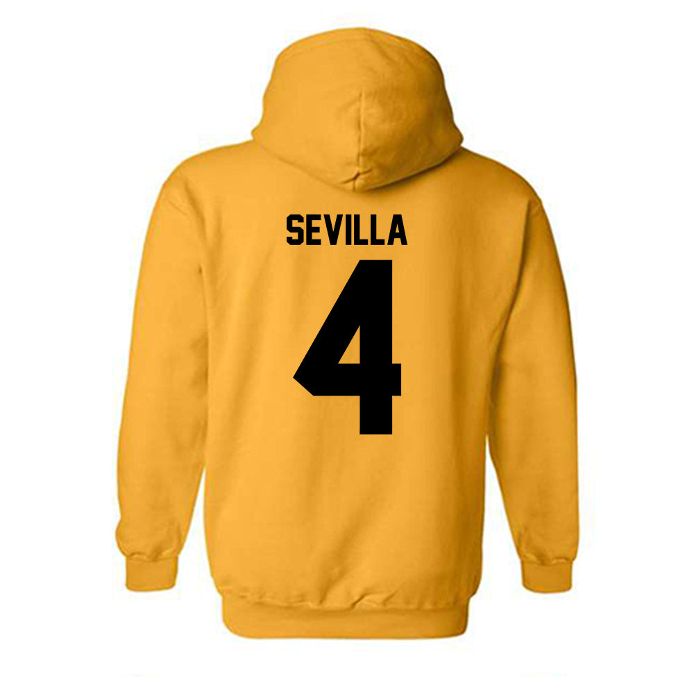 Idaho - NCAA Men's Basketball : Aidan Sevilla - Classic Shersey Hooded Sweatshirt-1