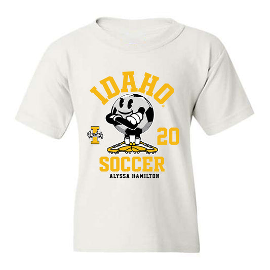 Idaho - NCAA Women's Soccer : alyssa hamilton - Youth T-Shirt-0