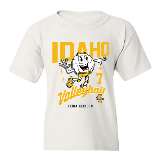 Idaho - NCAA Women's Volleyball : Keira Kleidon - Fashion Shersey Youth T-Shirt-0