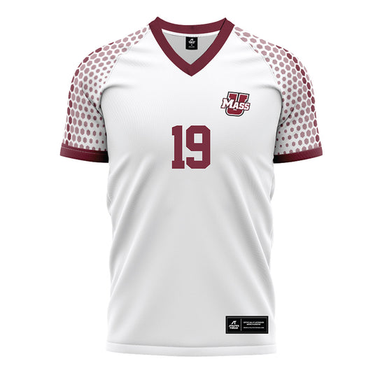UMass - NCAA Men's Soccer : Brad Moccio - White Soccer Jersey
