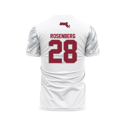 UMass - NCAA Women's Soccer : Julia Rosenberg - White Soccer Jersey-1