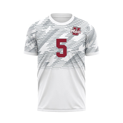 UMass - NCAA Women's Soccer : Sophie Skabeikis - White Soccer Jersey-0