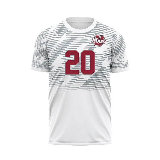 UMass - NCAA Women's Soccer : Leah Nisenfeld - White Soccer Jersey-0