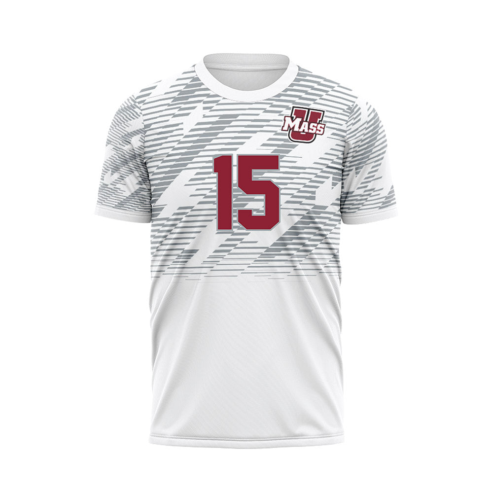 UMass - NCAA Women's Soccer : Sophia Foley - White Soccer Jersey-0