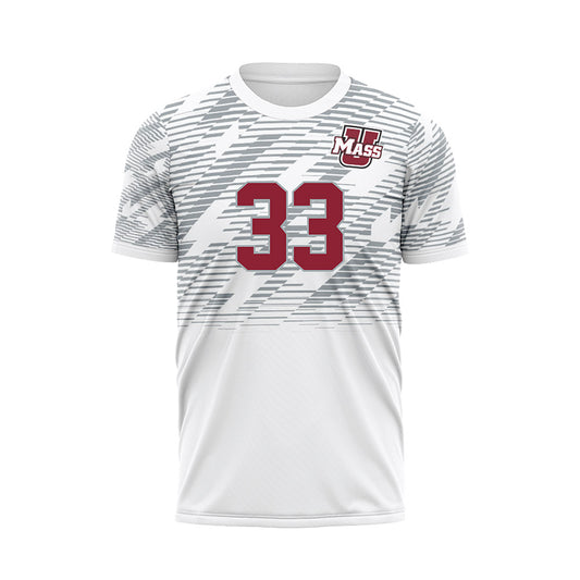 UMass - NCAA Women's Soccer : Lexi Terry - White Soccer Jersey-0