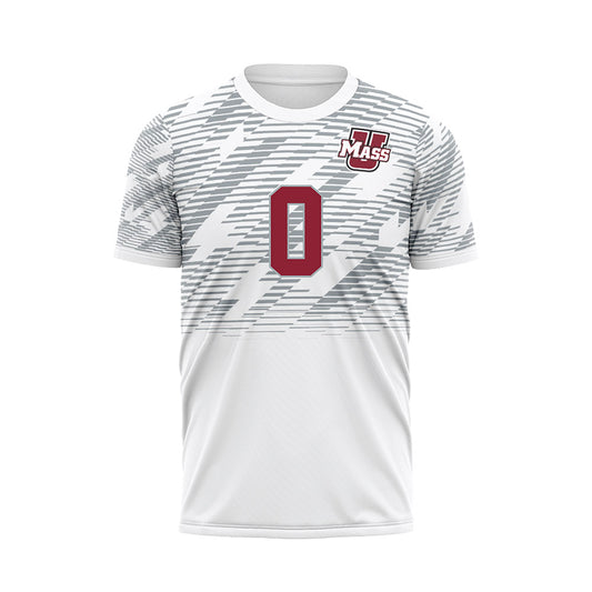 UMass - NCAA Women's Soccer : Ella Casagrande-Stevens - White Soccer Jersey-0
