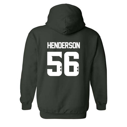 Hawaii - NCAA Football : Boogie Henderson - Classic Shersey Hooded Sweatshirt-1