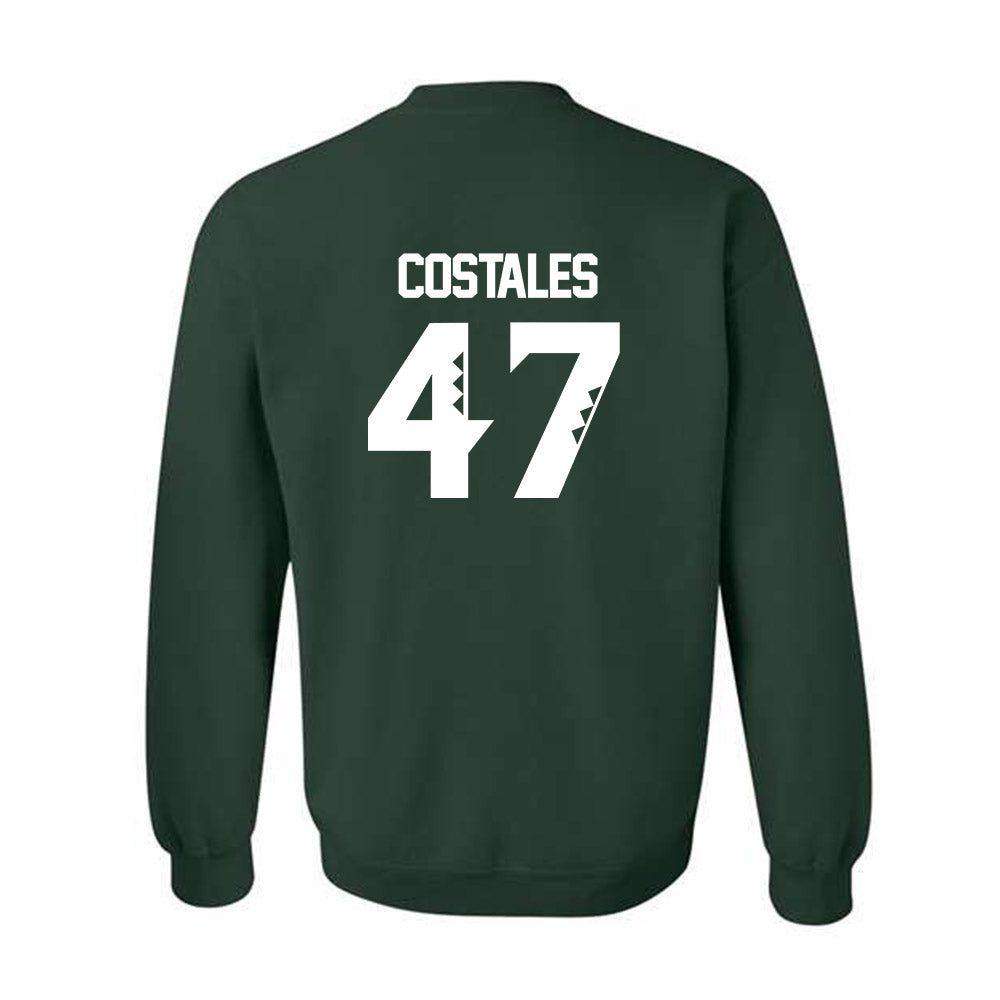 Hawaii - NCAA Football : Kingston Costales - Classic Shersey Crewneck Sweatshirt-1