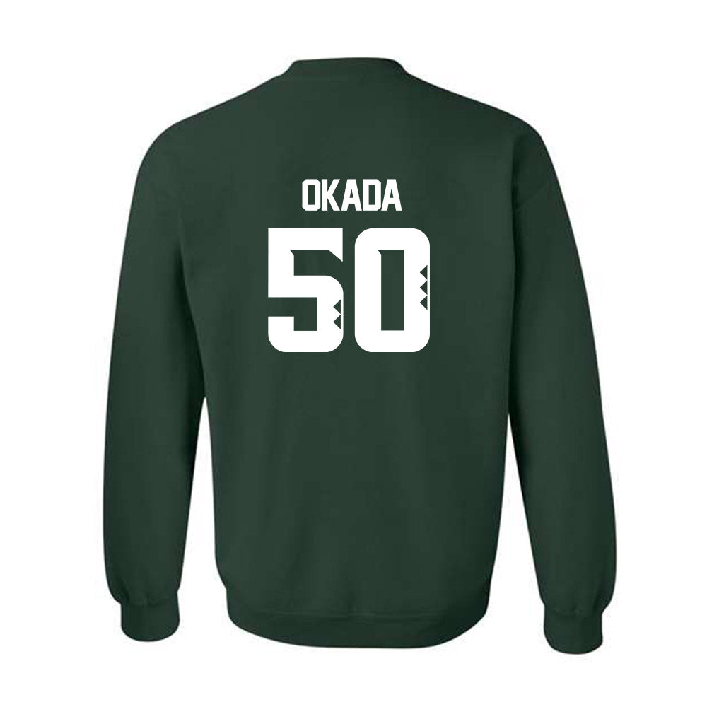 Hawaii - NCAA Baseball : Caleb Okada - Classic Shersey Crewneck Sweatshirt-1