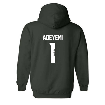 Hawaii - NCAA Women's Volleyball : Stella Adeyemi - Classic Shersey Hooded Sweatshirt-1