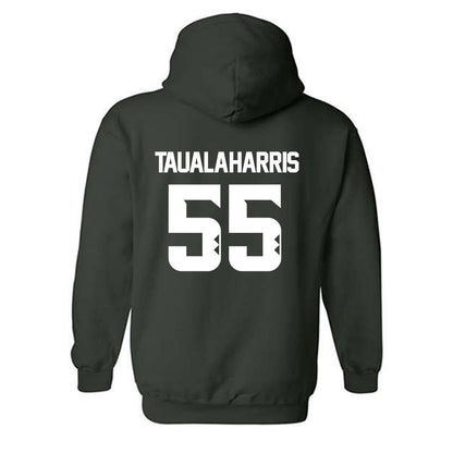 Hawaii - NCAA Football : Jay Tauala-Harris - Classic Shersey Hooded Sweatshirt-1