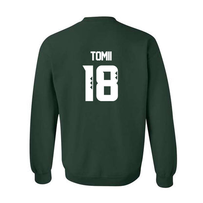 Hawaii - NCAA Baseball : Tsubasa Tomii - Classic Shersey Crewneck Sweatshirt-1