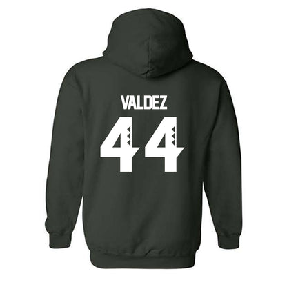 Hawaii - NCAA Baseball : Derek Valdez - Classic Shersey Hooded Sweatshirt-1