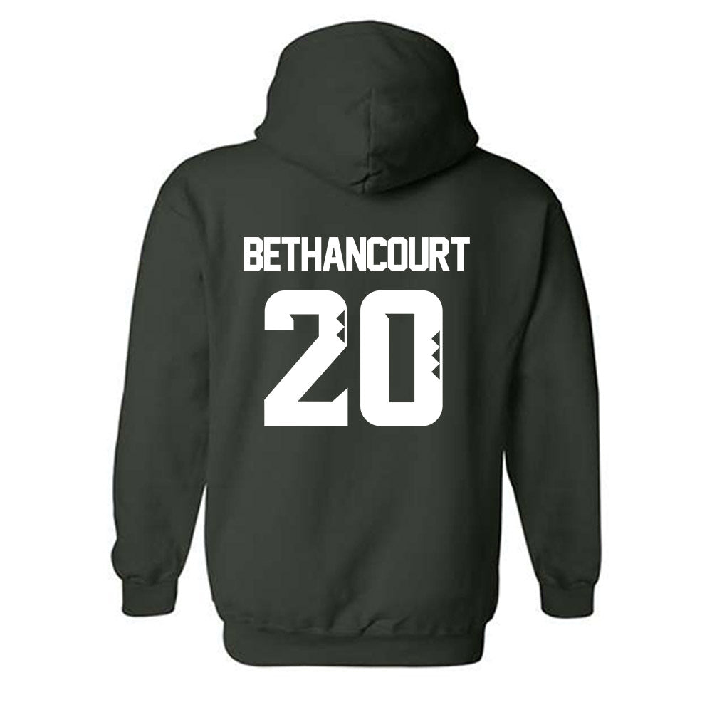 Hawaii - NCAA Baseball : Tino Bethancourt - Classic Shersey Hooded Sweatshirt-1