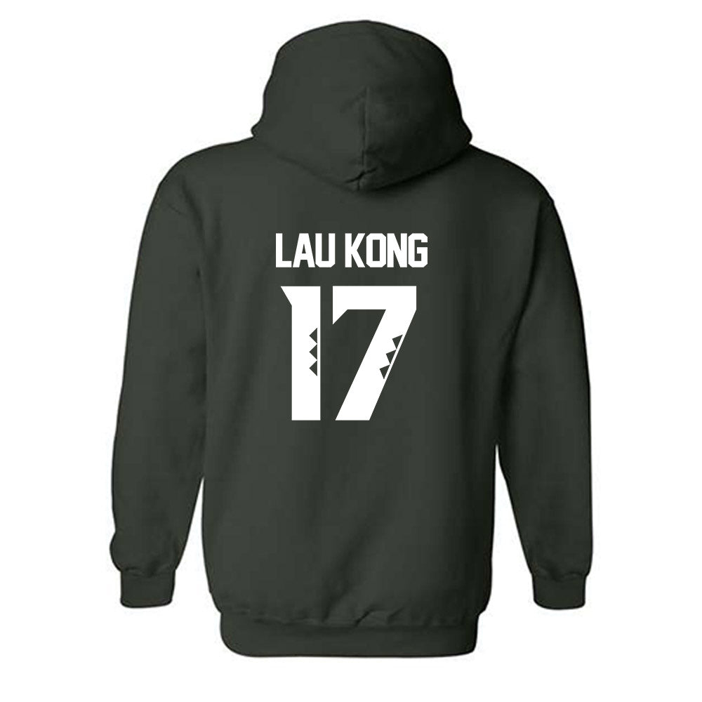 Hawaii - NCAA Baseball : Mana Lau Kong - Classic Shersey Hooded Sweatshirt-1