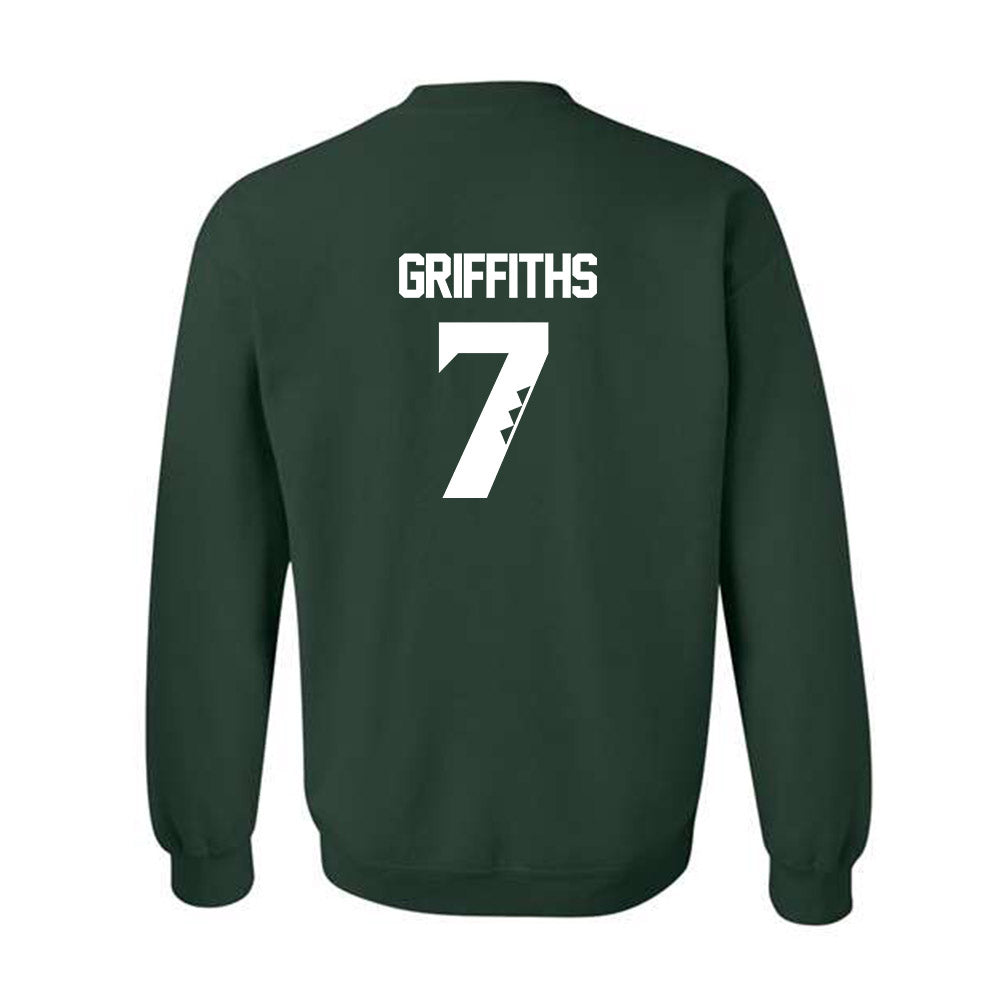 Hawaii - NCAA Football : Tre Griffiths - Classic Shersey Crewneck Sweatshirt-1