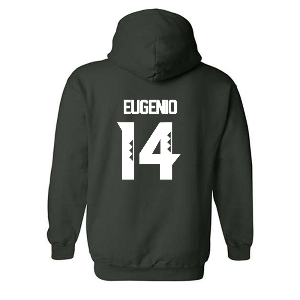 Hawaii - NCAA Football : Maika Eugenio - Classic Shersey Hooded Sweatshirt-1
