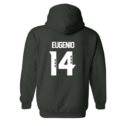 Hawaii - NCAA Football : Maika Eugenio - Classic Shersey Hooded Sweatshirt-1