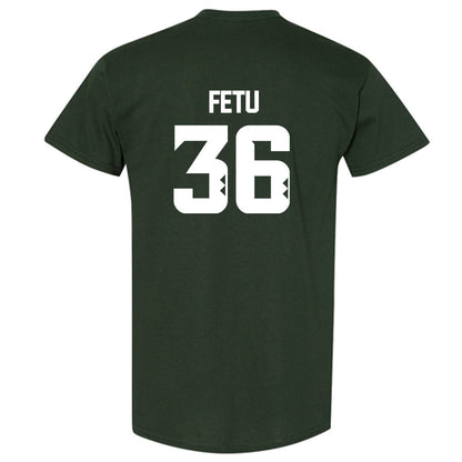 Hawaii - NCAA Football : Jordan Fetu - Classic Shersey T-Shirt-1