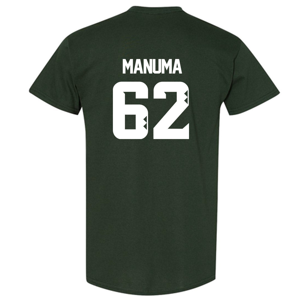 Hawaii - NCAA Football : Lautaimi Manuma - Classic Shersey T-Shirt-1