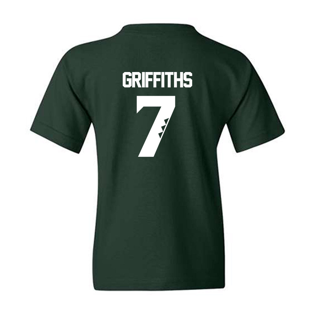 Hawaii - NCAA Football : Tre Griffiths - Classic Shersey Youth T-Shirt-1