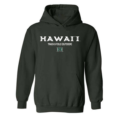 Hawaii - NCAA Women's Track & Field : Jessica Mackenzie - Classic Shersey Hooded Sweatshirt-0