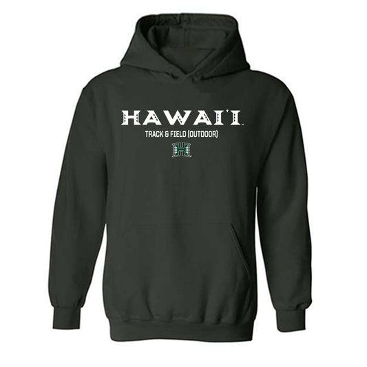 Hawaii - NCAA Women's Track & Field : Jessica Mackenzie - Classic Shersey Hooded Sweatshirt-0