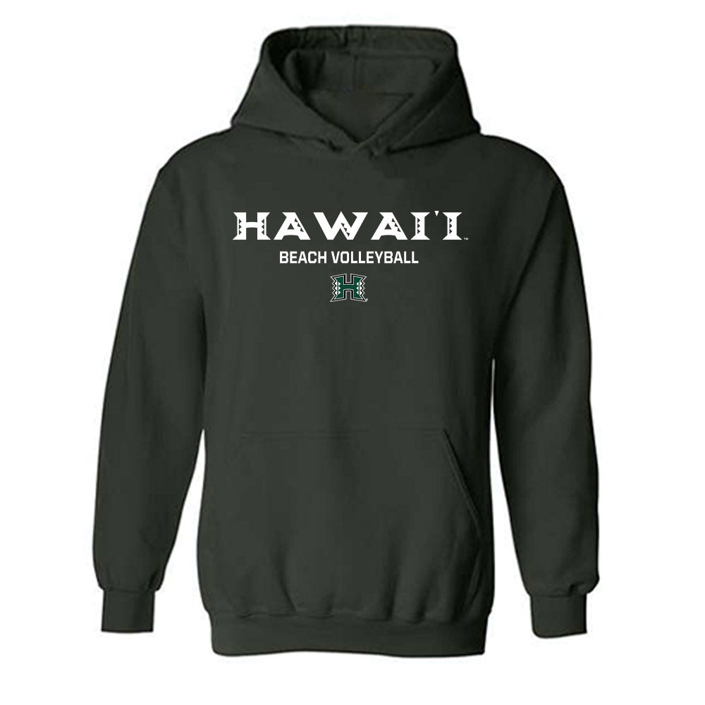 Hawaii - NCAA Beach Volleyball : Izadora Stedile - Classic Shersey Hooded Sweatshirt-0
