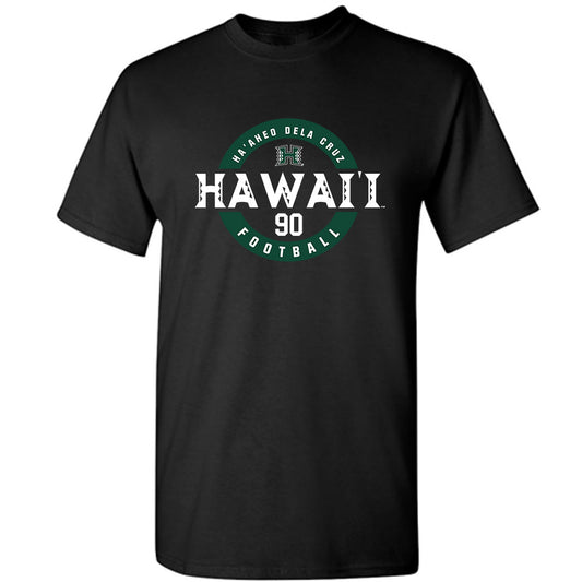 Hawaii - NCAA Football : Ha'aheo Dela Cruz - Classic Fashion Shersey T-Shirt-0