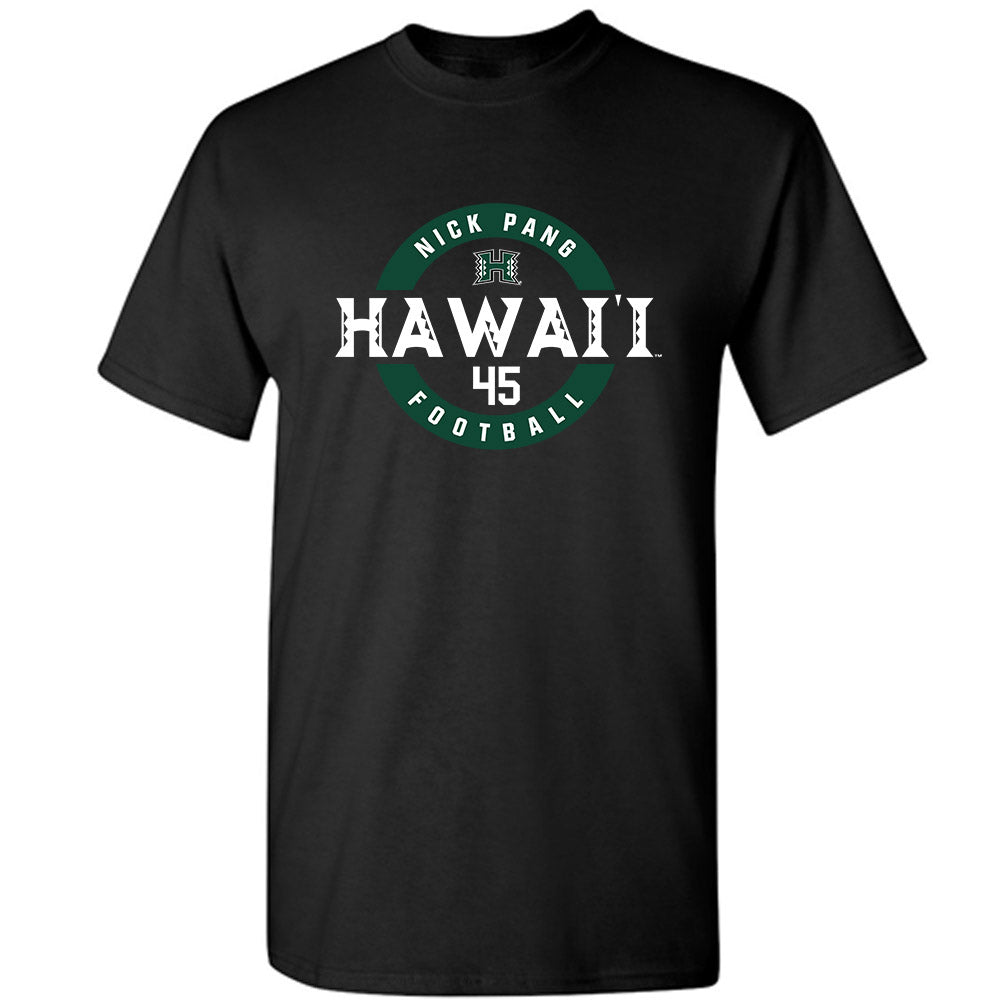 Hawaii - NCAA Football : Nick Pang - Classic Fashion Shersey T-Shirt-0