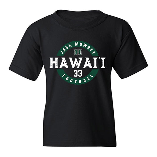 Hawaii - NCAA Football : Jack Mowrey - Classic Fashion Shersey Youth T-Shirt-0