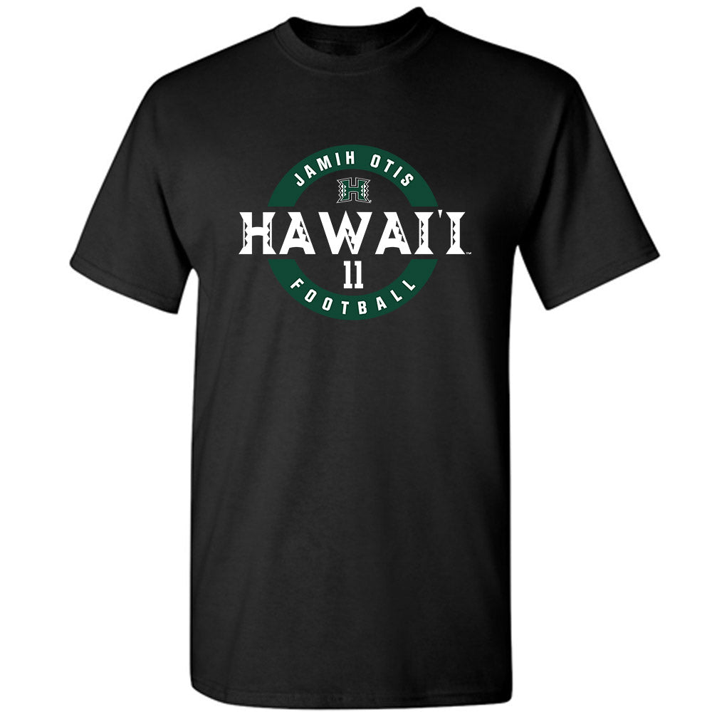 Hawaii - NCAA Football : Jamih Otis - Classic Fashion Shersey T-Shirt-0