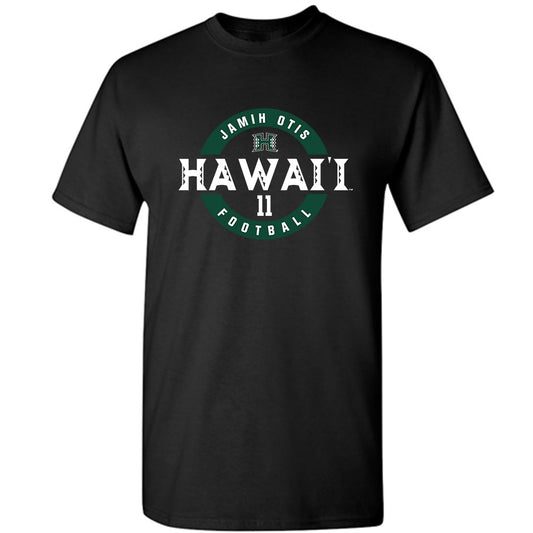 Hawaii - NCAA Football : Jamih Otis - Classic Fashion Shersey T-Shirt-0