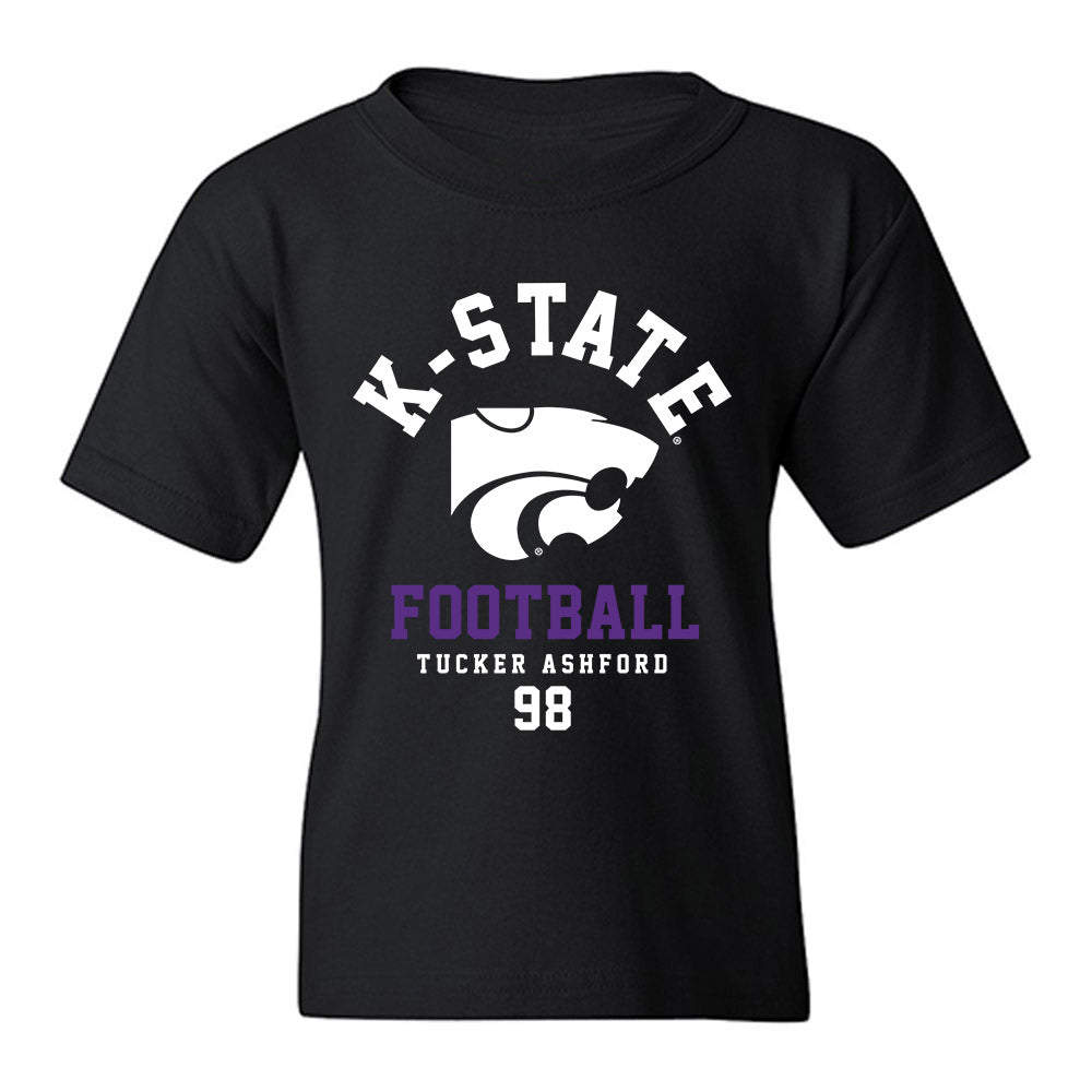 Kansas State - NCAA Football : Tucker Ashford - Fashion Shersey Youth T-Shirt-0