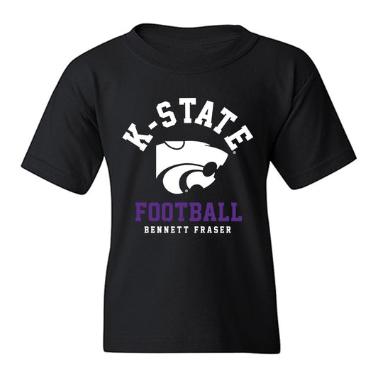 Kansas State - NCAA Football : Bennett Fraser - Fashion Shersey Youth T-Shirt-0