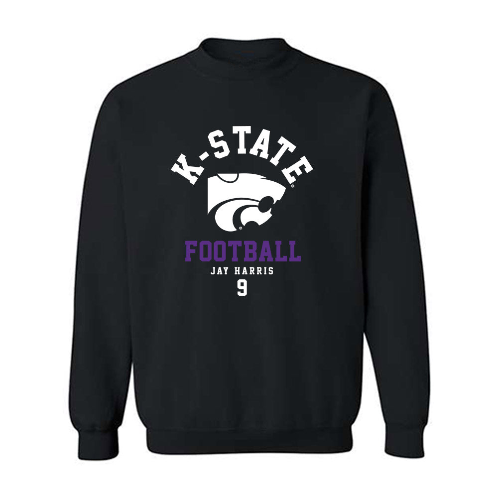 Kansas State - NCAA Football : Jay Harris - Fashion Shersey Crewneck Sweatshirt-0