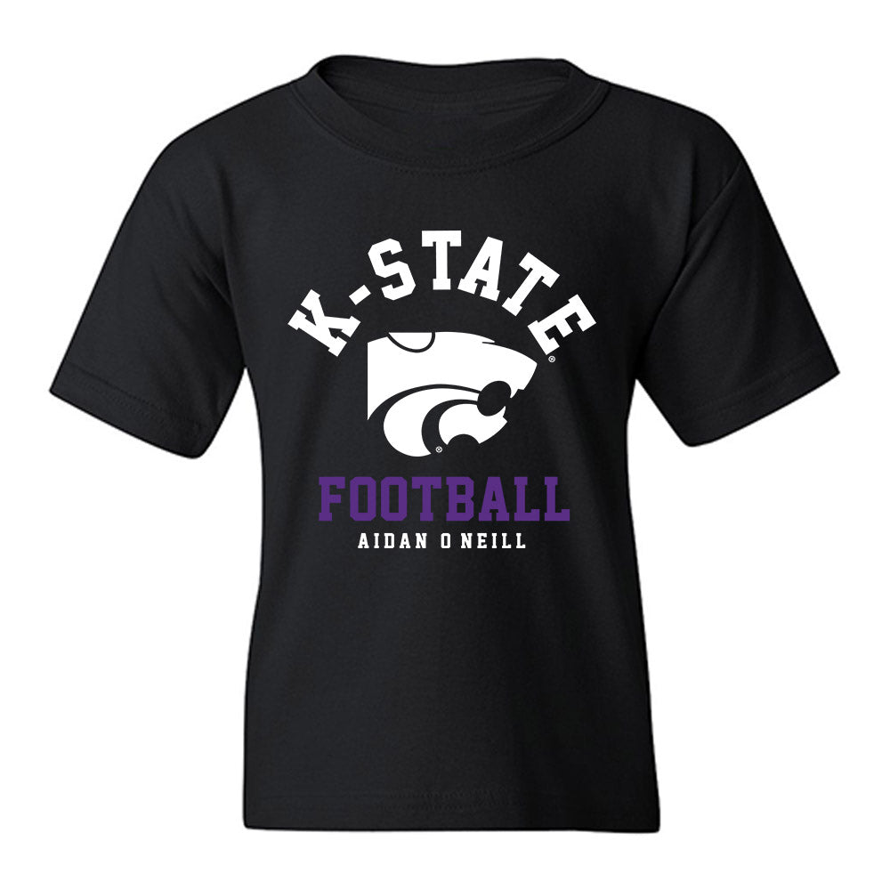 Kansas State - NCAA Football : Aidan O'Neill - Fashion Shersey Youth T-Shirt-0