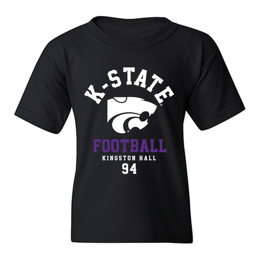Kansas State - NCAA Football : Kingston Hall - Fashion Shersey Youth T-Shirt-0