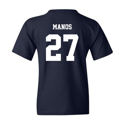 Butler - NCAA Baseball : JJ Manos - Classic Shersey Youth T-Shirt-1