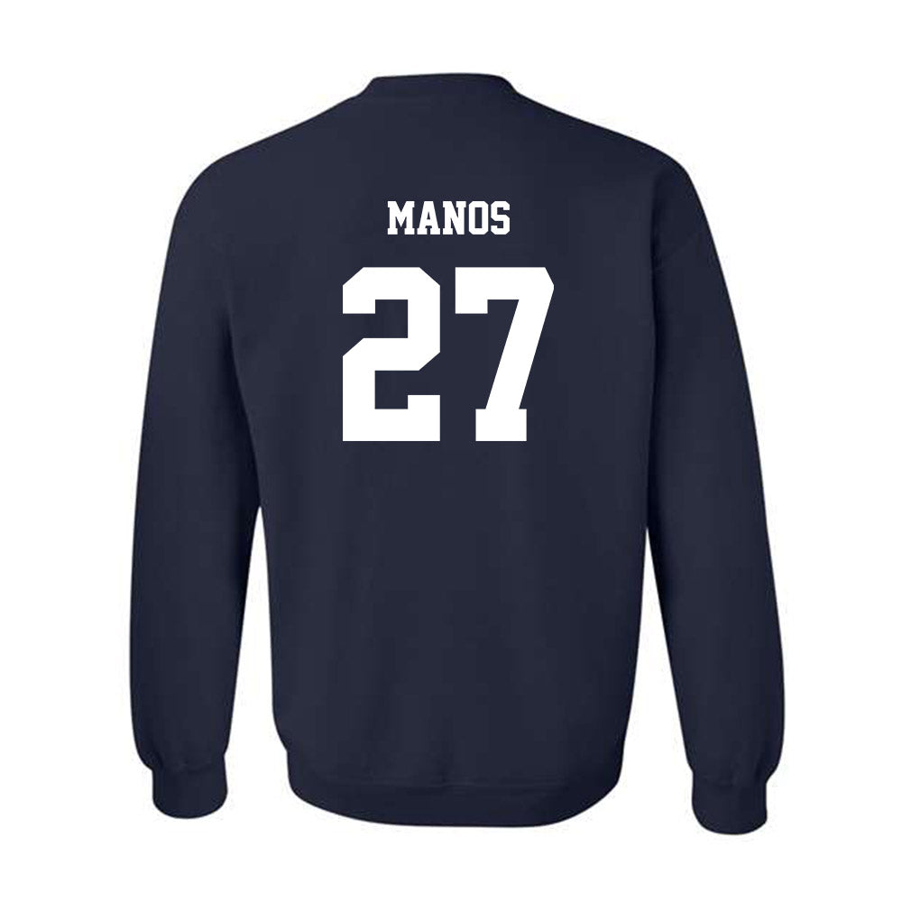 Butler - NCAA Baseball : JJ Manos - Classic Shersey Crewneck Sweatshirt-1