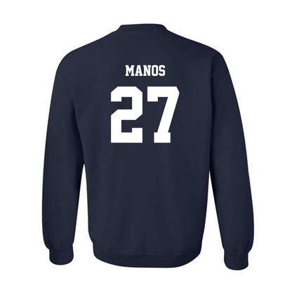 Butler - NCAA Baseball : JJ Manos - Classic Shersey Crewneck Sweatshirt-1