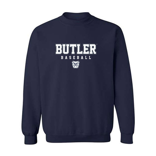 Butler - NCAA Baseball : Danny Gavin - Classic Shersey Crewneck Sweatshirt-0
